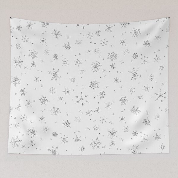 Item preview, Winter Snowflakes pattern designed and sold by graphiteme.