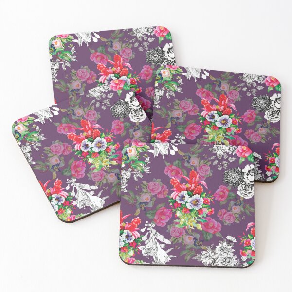 Item preview, Flores clásicas en morado de Factor-X designed and sold by Shop-Factor-X.