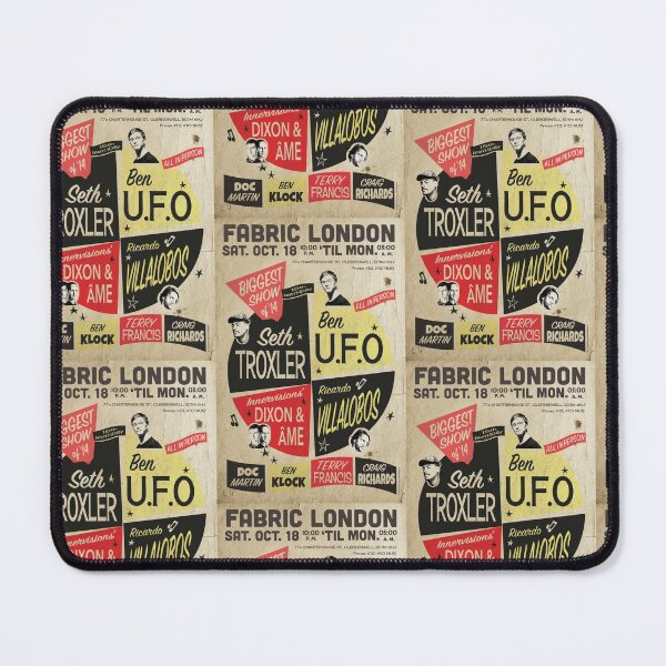 Item preview, Fabric 15th Birthday Weekend Poster London Ben UFO Seth Troxler Dixon Are Ricardo Villalobos designed and sold by Lick-Design.