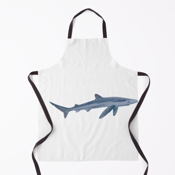 Item preview, Blue shark illustration designed and sold by TheNewAmericana.