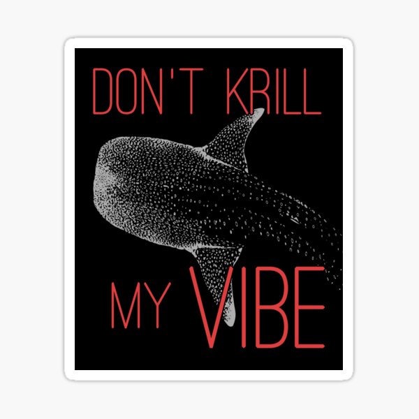 Artikel-Vorschau von Walhai Rhincodon typus Krill Vibe #1591, designt und verkauft von TheAplus.