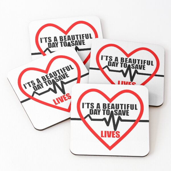 Item preview, It's a beautiful day to save lives designed and sold by texturelux.
