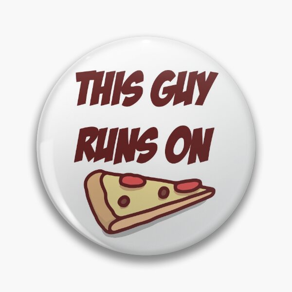 Item preview, This Guy Runs on Pizza designed and sold by aj4787.