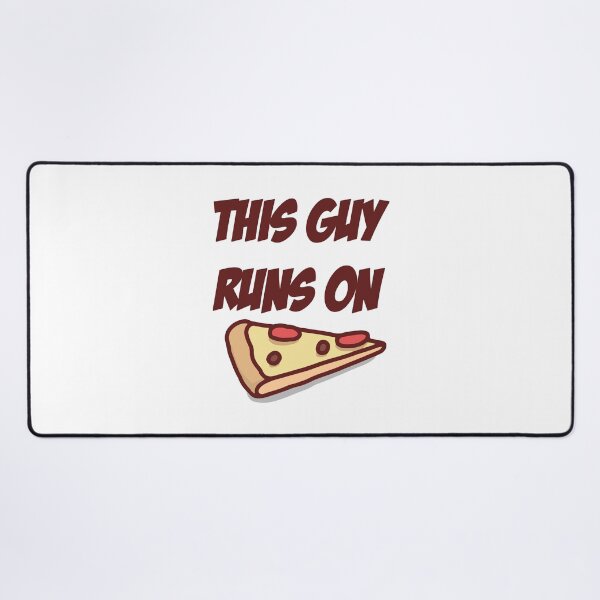 Item preview, This Guy Runs on Pizza designed and sold by aj4787.