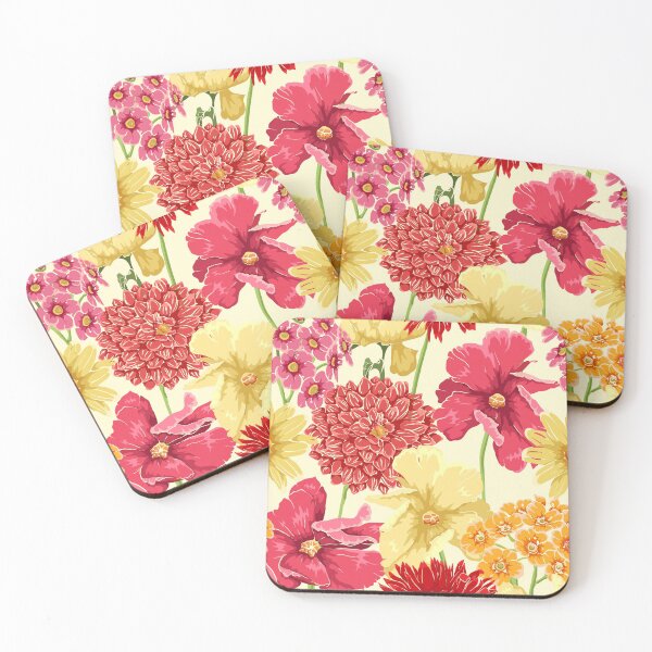 Item preview, Flores clásicas en rosa, rojo y amarillo de Factor-X designed and sold by Shop-Factor-X.