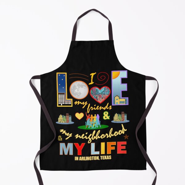Item preview, Love My Friends Arlington Texas Neighborhood and Life Community Pride designed and sold by artfulnotebook.