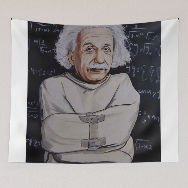 Item preview, Einstein in a straight jacket  designed and sold by Patrick Ennis.