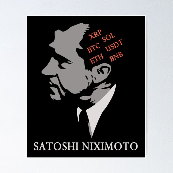 Item preview, Satoshi Nixon Bitcoin Crypto #1592 designed and sold by TheAplus.