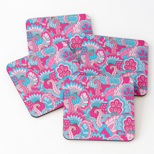 Artikelvorschau, Psychedelisch in Pink und Blau von Factor-X entworfen und verkauft von Shop-Factor-X.