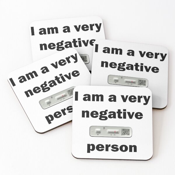 Item preview, Funny Negative Covid Test Design designed and sold by BreathingBricks.
