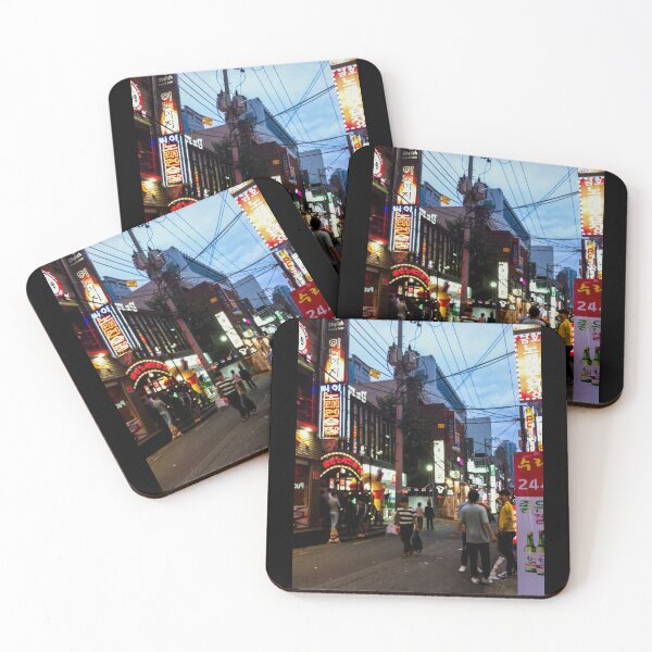 Item preview, Nightlife in South Korea designed and sold by MeryGiovanna.