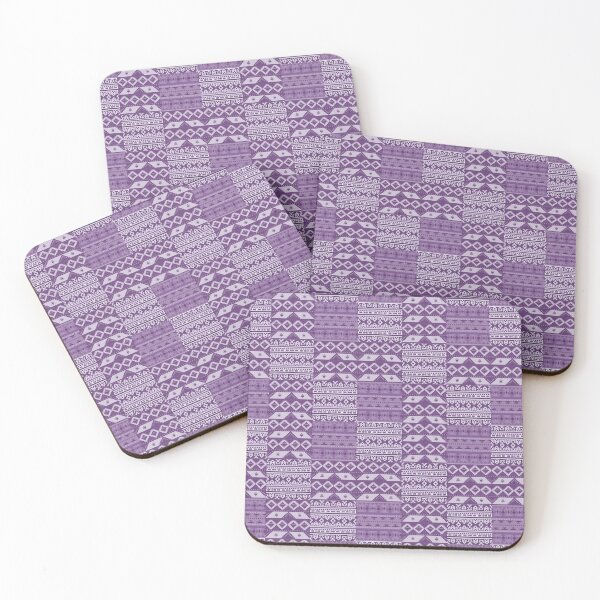 Item preview, Purple Southwest Patchwork designed and sold by bloomingvine.