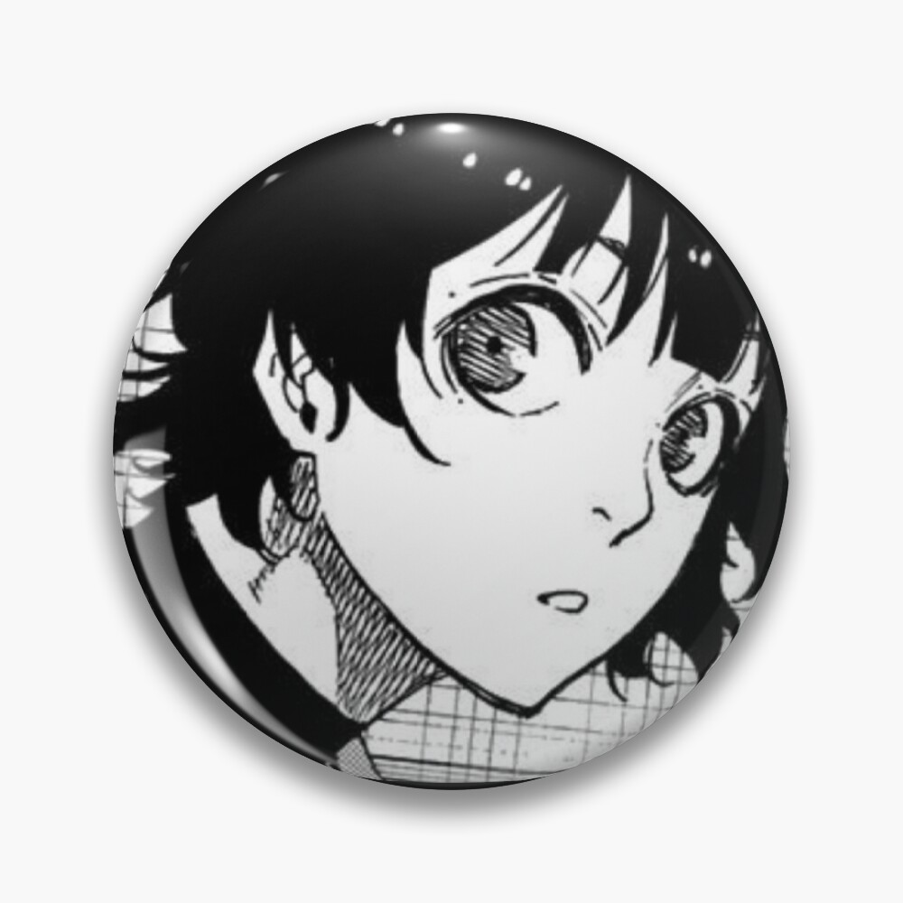 Meguru Bachira Manga Panel Pin for Sale by yoku-mieru