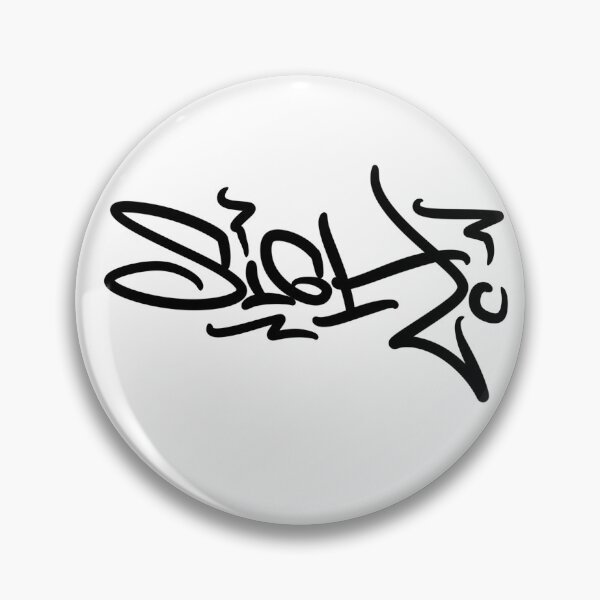Item preview, Sigh Series Black Graffiti Tag designed and sold by workbytristan.