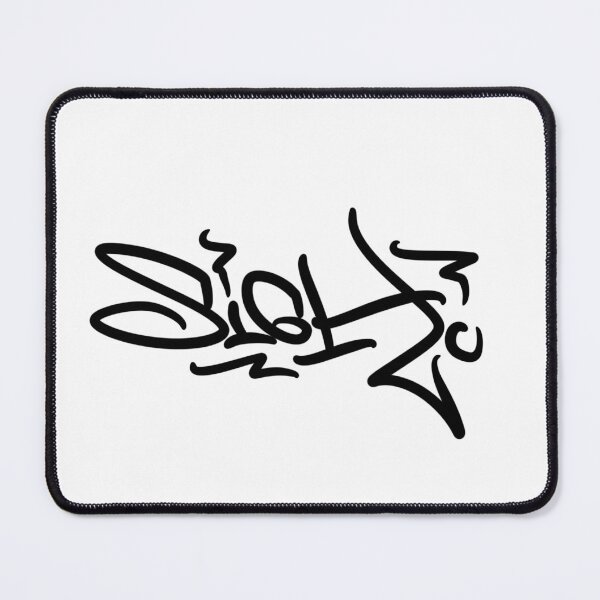 Item preview, Sigh Series Black Graffiti Tag designed and sold by workbytristan.