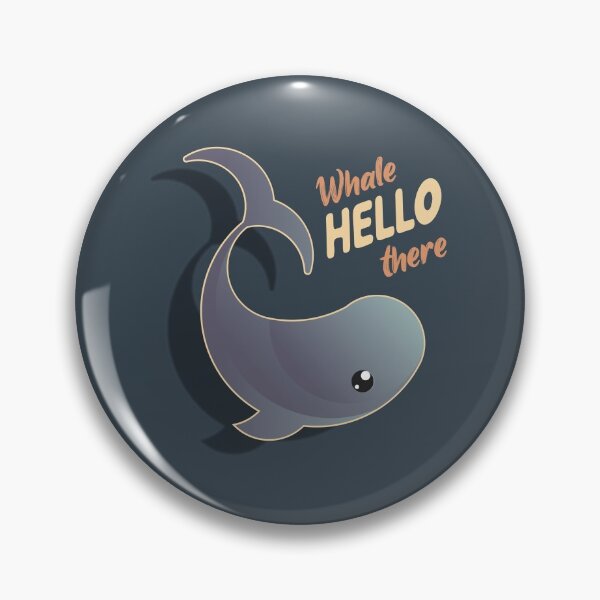 Item preview, Whale Hello There Funny Fish designed and sold by nocturnalshop.