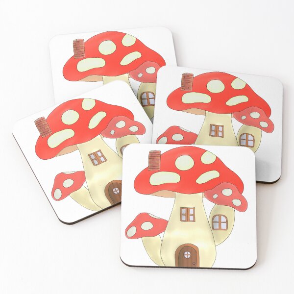 Item preview, Happy Little Mushroom House designed and sold by Budibabe.