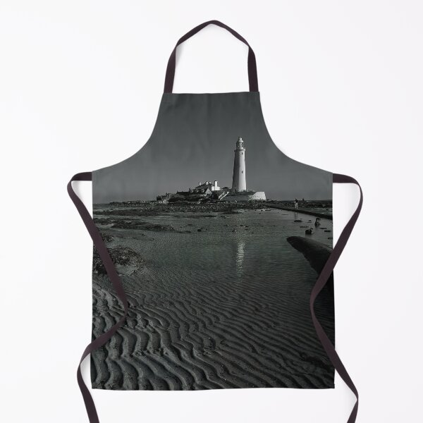 Item preview, Ripples and Reflections at St Mary's Island - Monochrome designed and sold by Violaman.