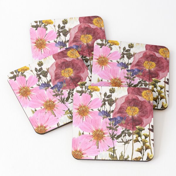 Item preview, Pressed Flowers collage designed and sold by RanitasArt.