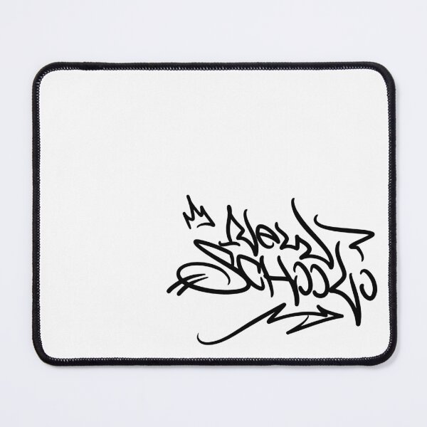 Item preview, New School Series Black Graffiti Tag designed and sold by workbytristan.
