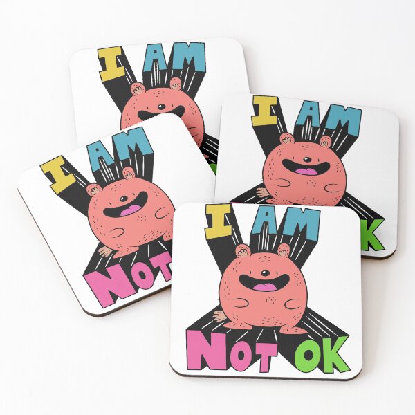 Item preview, I AM NOT OK designed and sold by ElipseArt.