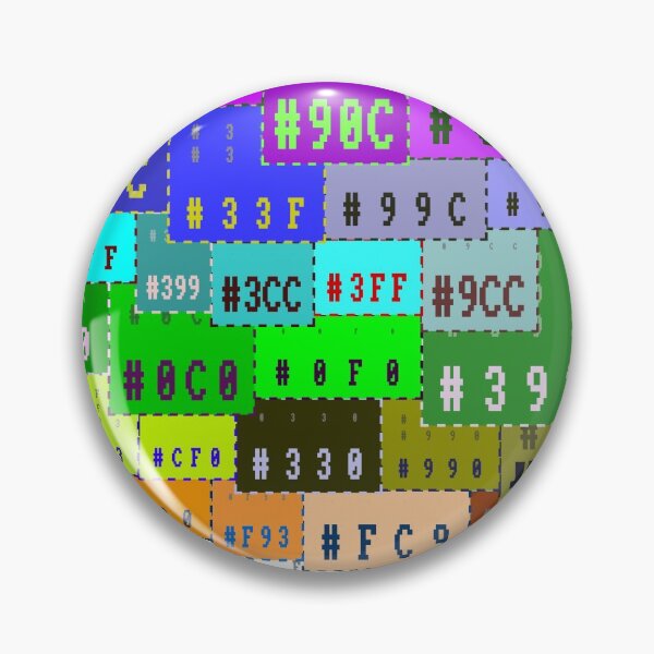 Item preview, Web Safe Hex Colors designed and sold by z0mbieparade.