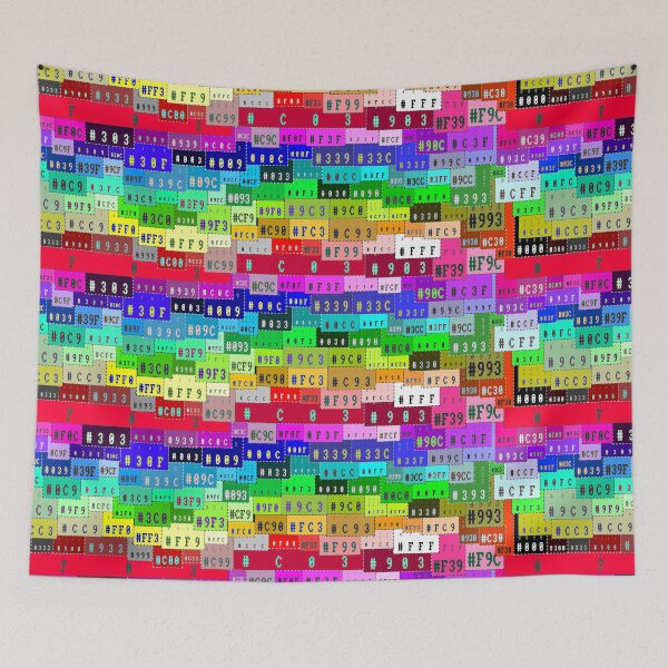 Item preview, Web Safe Hex Colors designed and sold by z0mbieparade.