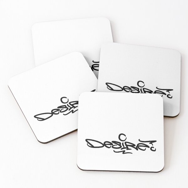 Item preview, Desire Series Black Graffiti Tag designed and sold by workbytristan.