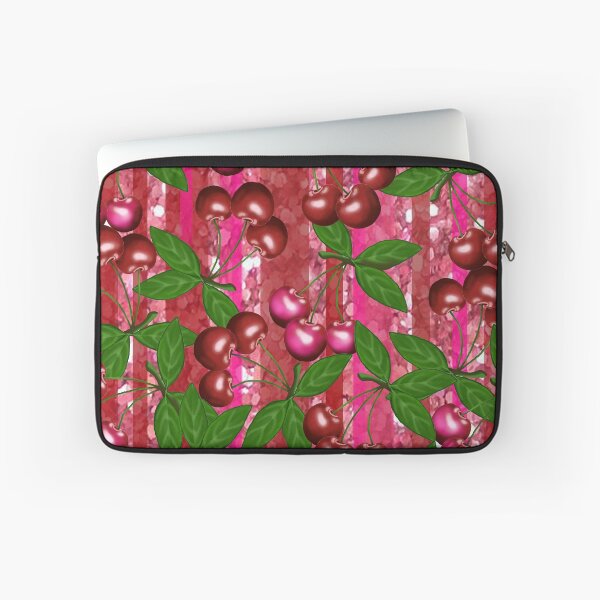 Item preview, Delicious cherries glossy glitter colored fashion, art by Miguel Matos Official designed and sold by MiguelMatosArt.