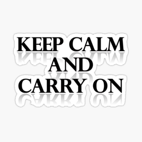 Item preview, Keep calm and carry on designed and sold by saidch23.