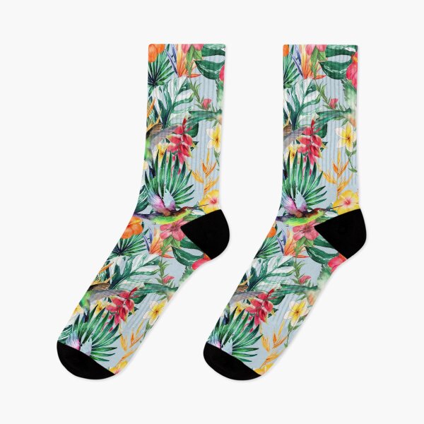 Item preview, Hibiscus and hummingbird designed and sold by Emma Kunz.