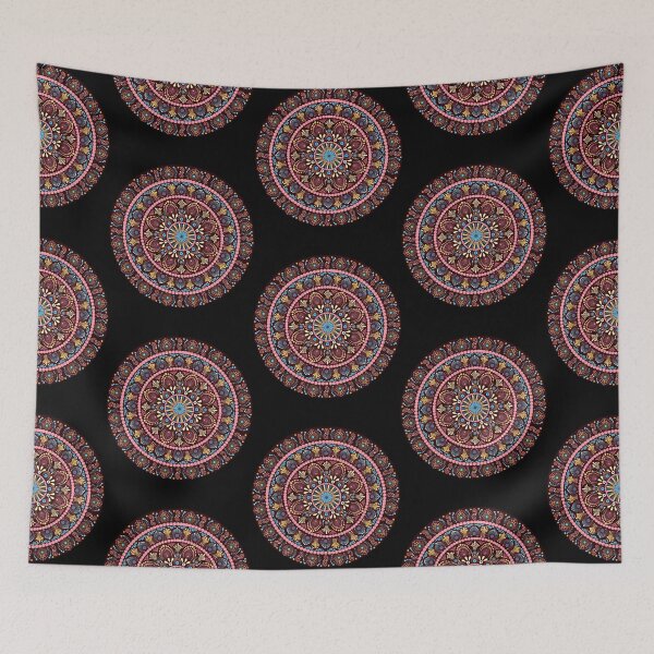 Item preview, Dotted Mandala Vintage Colors designed and sold by Cedarrue.
