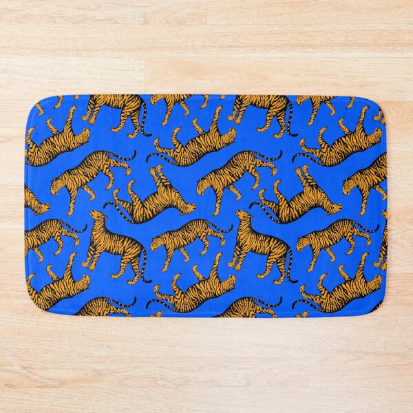 Item preview, Tigers (Cobalt and Marigold) designed and sold by illucalliart.