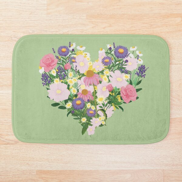 Item preview, Flower heart designed and sold by Luaillustration.