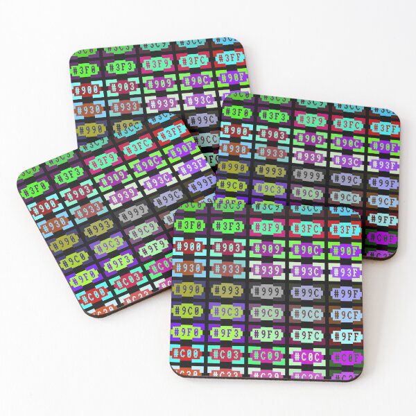 Item preview, Web Safe Hex Colors designed and sold by z0mbieparade.