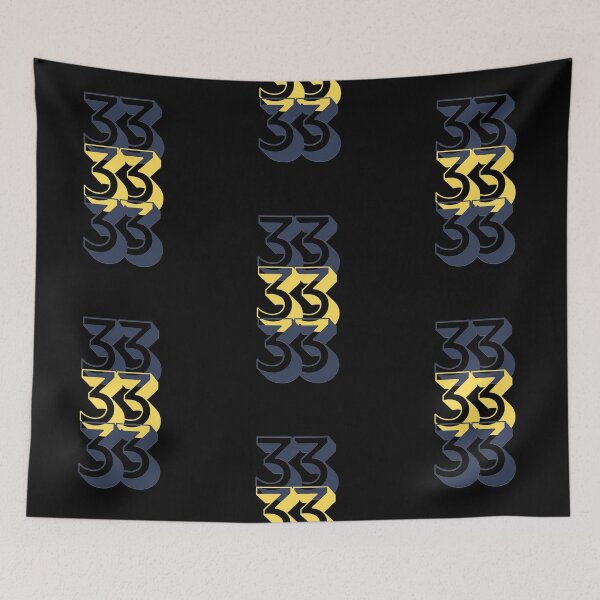 Item preview, Hero Number 33 (2) (Offset) designed and sold by F1TwoTee.