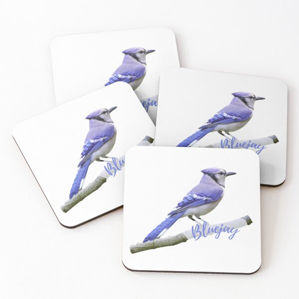 Item preview, Bluejay Bird Sticker designed and sold by PODTycoon.