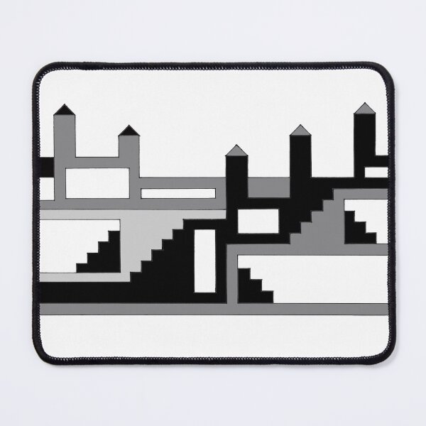 Item preview, Simple Castle in Black and White designed and sold by Istvan Ocztos.