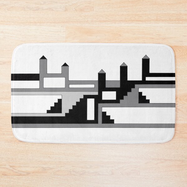 Item preview, Simple Castle in Black and White designed and sold by Istvan Ocztos.