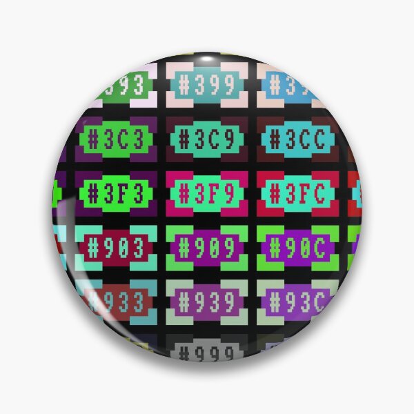 Item preview, Web Safe Hex Colors designed and sold by z0mbieparade.