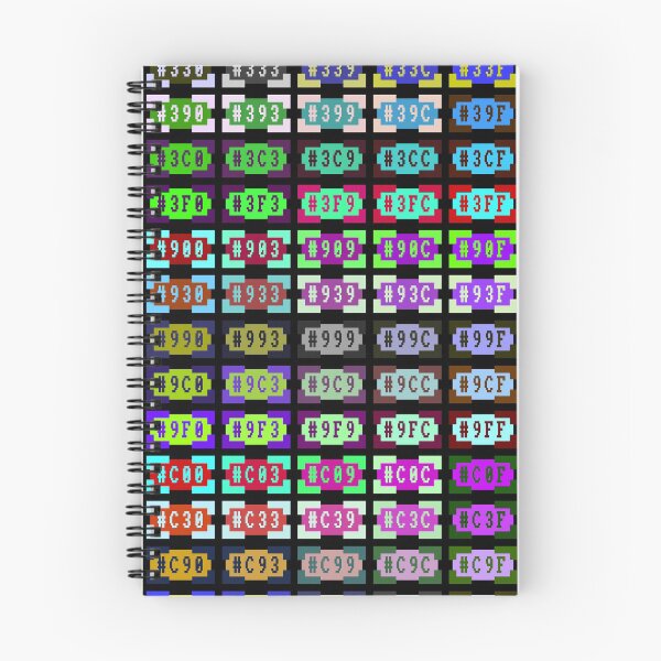 Item preview, Web Safe Hex Colors designed and sold by z0mbieparade.