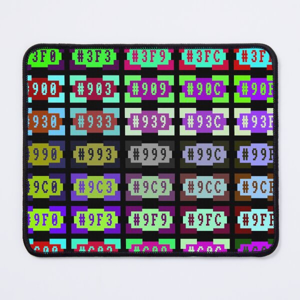 Item preview, Web Safe Hex Colors designed and sold by z0mbieparade.