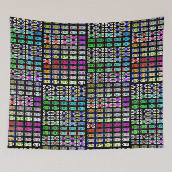 Item preview, Web Safe Hex Colors designed and sold by z0mbieparade.