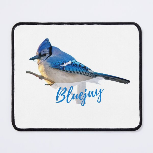 Item preview, Bluejay Bird Sticker designed and sold by PODTycoon.