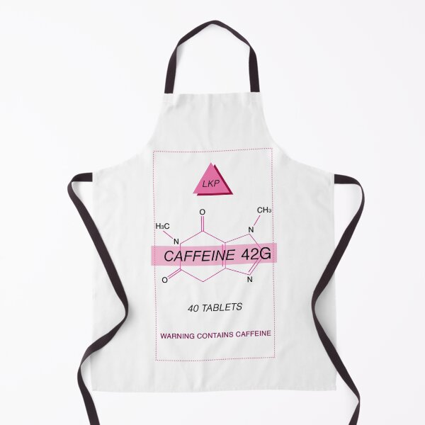 Item preview, caffeine label and chemical molecule structure for coffee enthusiast designed and sold by Platform11west.