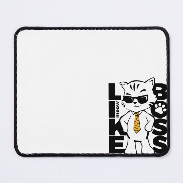 Item preview, cat boss, like a boss designed and sold by Ninja-Cat-Corp.