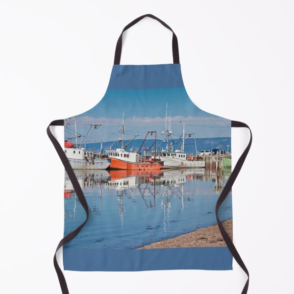 Item preview, Fishing Boats at Advocate Harbour 4 designed and sold by onepony.