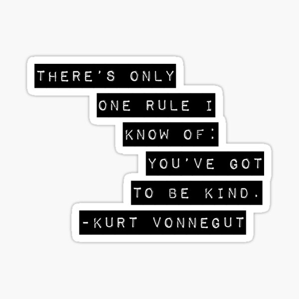 Vista previa del artículo con la obra «Kurt Vonnegut», diseñado y vendido por Katelynn Sortino.