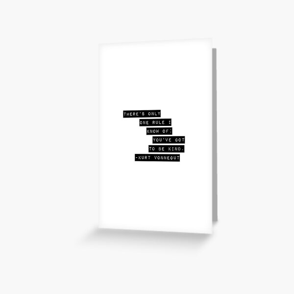 Item preview, Kurt Vonnegut designed and sold by Katelynn Sortino.