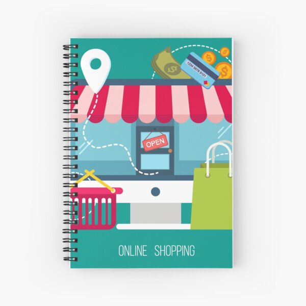 Item preview, Concept of Online Shopping in Flat Design designed and sold by ivector.